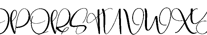 Pictures Font UPPERCASE