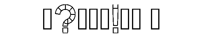 Picus Regular Font OTHER CHARS