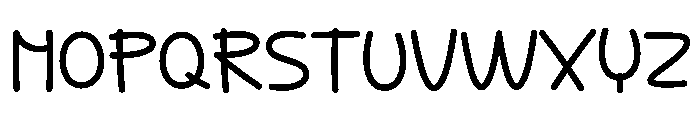Piece Smooth Font LOWERCASE