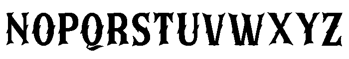 Pierce Heart Font LOWERCASE