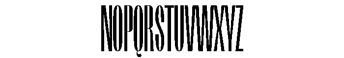 Pierknife Font UPPERCASE
