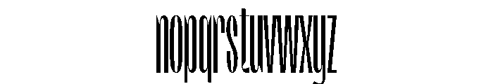 Pierknife Font LOWERCASE