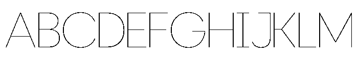 Pierrette Thin FONT