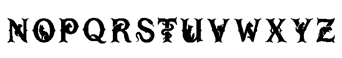 Pilates Regular Font UPPERCASE