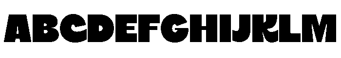 Pilker Font UPPERCASE