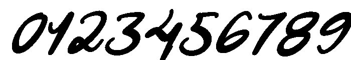 Pillow-Bold-Italic Font OTHER CHARS