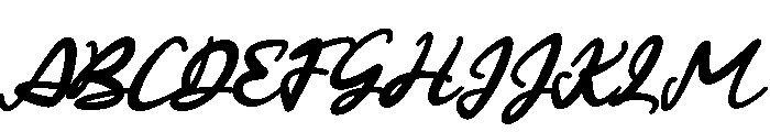 Pillow-Bold-Italic Font UPPERCASE