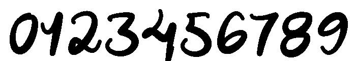 Pillow-Bold Font OTHER CHARS
