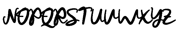 Pillow-Bold Font UPPERCASE