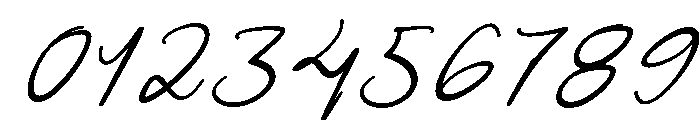 Pillow-Light-Italic Font OTHER CHARS