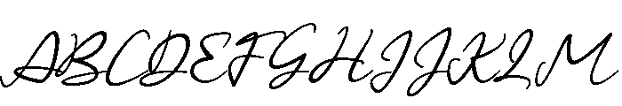 Pillow-Light-Italic Font UPPERCASE
