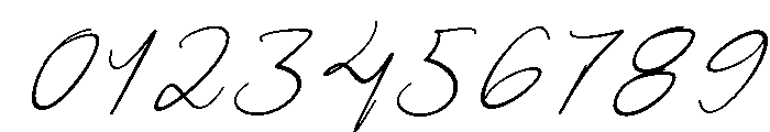 Pillow-Thin-Italic Font OTHER CHARS