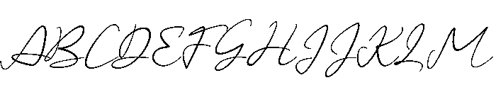 Pillow-Thin-Italic Font UPPERCASE