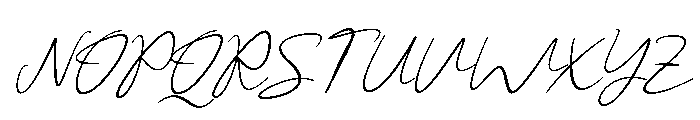 Pillow-Thin-Italic Font UPPERCASE