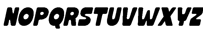 Pilova Italic Font UPPERCASE