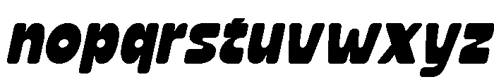Pilova Italic Font LOWERCASE