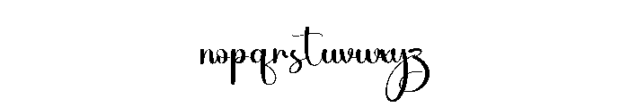 Pinapple Pinny Font LOWERCASE