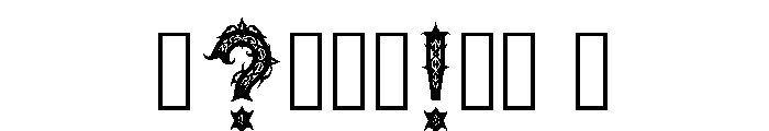 Pincush Regular Font OTHER CHARS