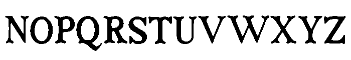Pincushion Font LOWERCASE