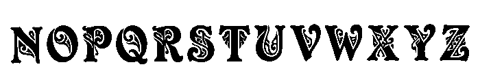 Pine Regular Font UPPERCASE