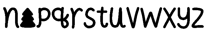 Pinemoji Font LOWERCASE