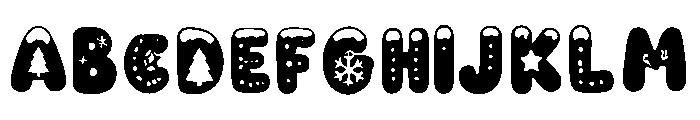 Pinevera Font UPPERCASE