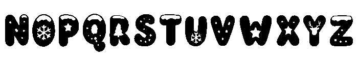 Pinevera Font UPPERCASE