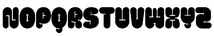 Piney Font UPPERCASE