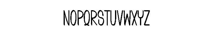 Pingela Font UPPERCASE