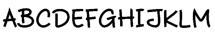 Pingku-Bold Font UPPERCASE