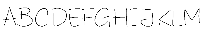 Pingku-Styley Font UPPERCASE