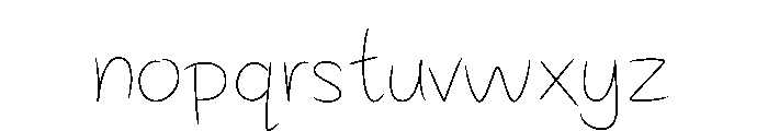 Pingku-Styley Font LOWERCASE