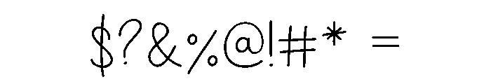 Pingku Font OTHER CHARS