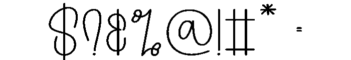Pink Beauty Font OTHER CHARS