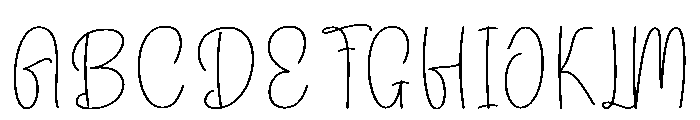 Pink Beauty Font UPPERCASE