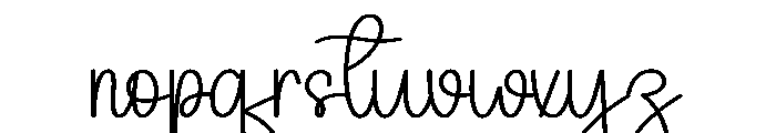 Pink Beauty Font LOWERCASE