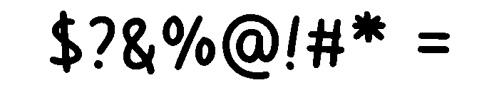 Pink Cupcake Regular Font OTHER CHARS