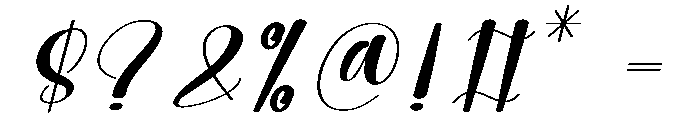 Pink Fancy Font OTHER CHARS
