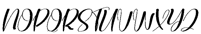 Pink Fancy Font UPPERCASE