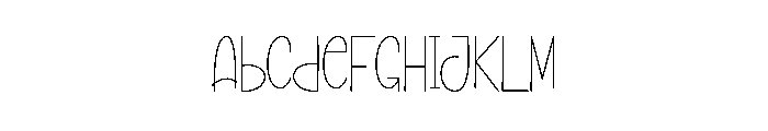 Pink Midnight Font UPPERCASE