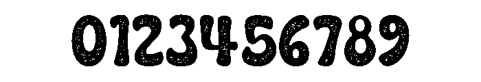 Pink Retro Texture Font OTHER CHARS