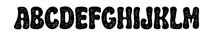 Pink Retro Texture FONT