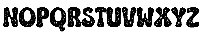 Pink Retro Texture Font LOWERCASE