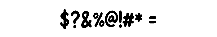 Pink Shark Font OTHER CHARS