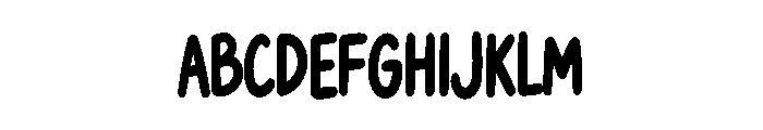Pink Shark Font UPPERCASE