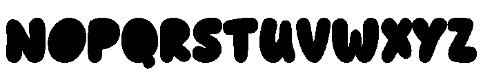 Pink Sweetie Frost Font UPPERCASE