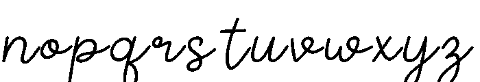 Pinkish Shortcake Regular Font LOWERCASE