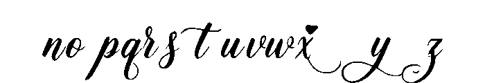 Pinkworld Font LOWERCASE
