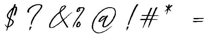 Pinky Gallito Font OTHER CHARS