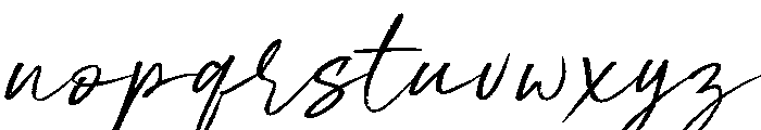 Pinky Gallito Font LOWERCASE